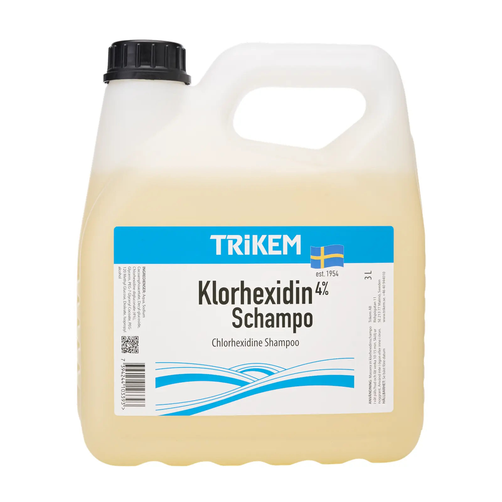 Klorhexidinschampo 3 liter