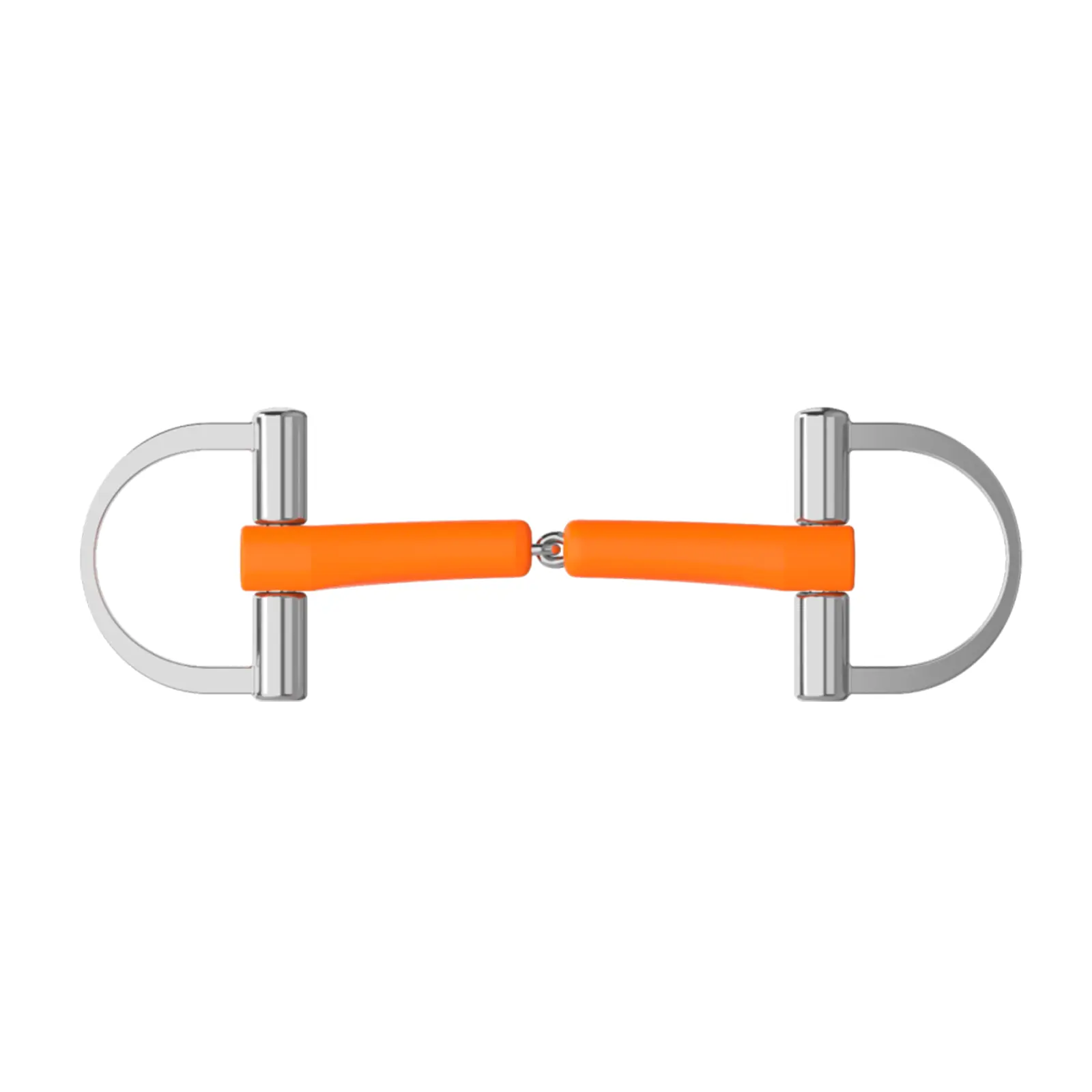 Tvådelat bett med D-ring Comfort
